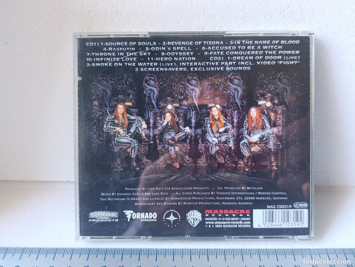 Music CDs: CD - METALIUM - HERO NATION - 2 CDS - 2002 - MUSICA -