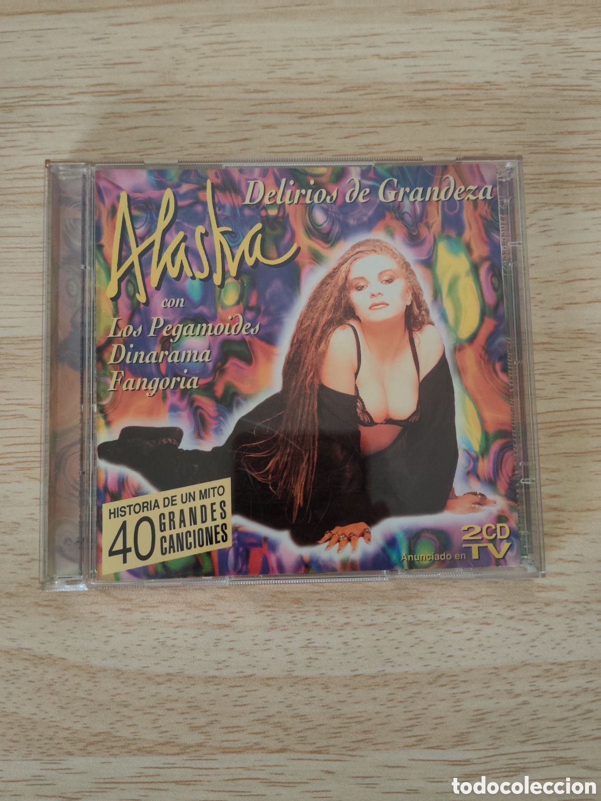 CD de M&uacute;sica: 2CD Alaska - Delirios de Grandeza (1996)
