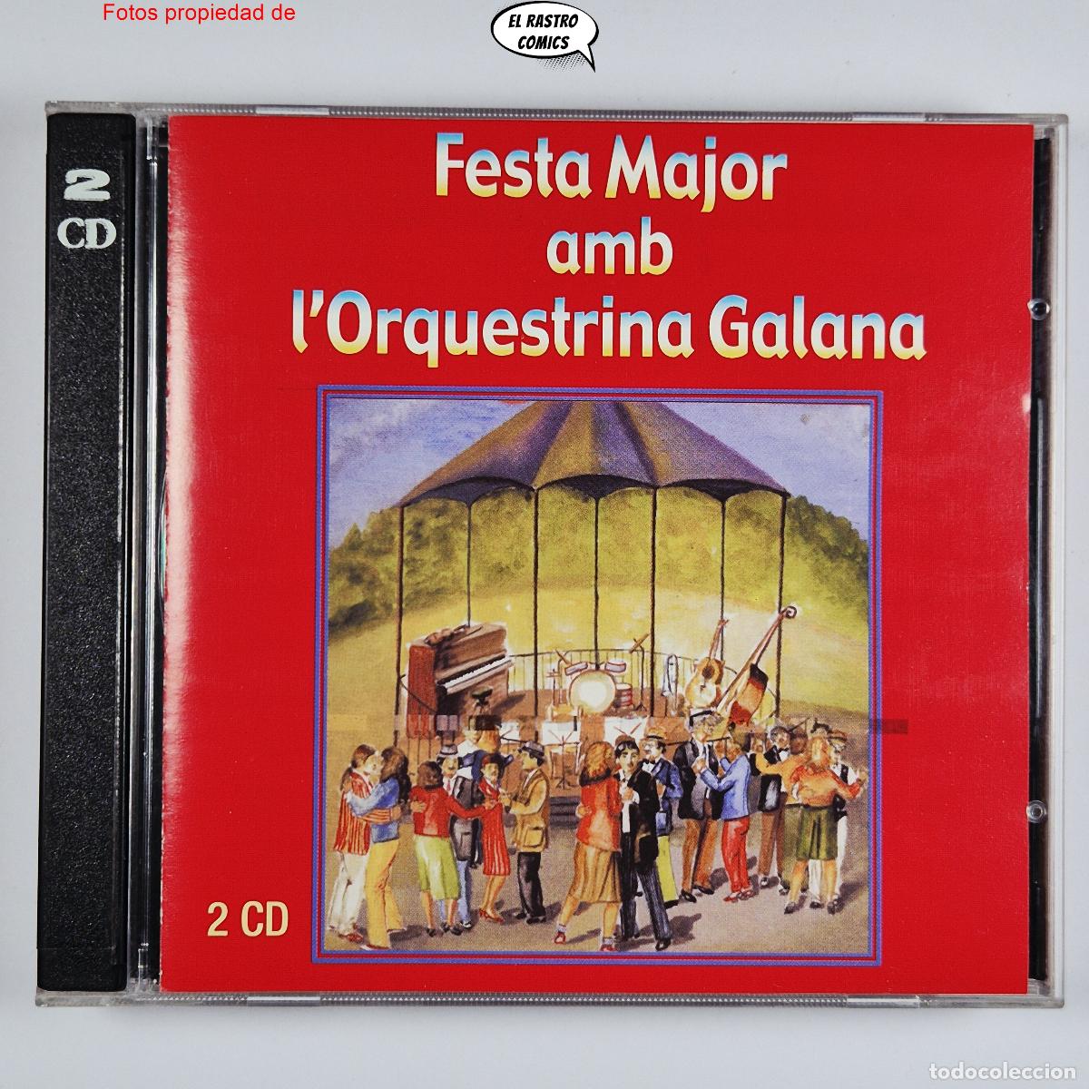 CD di Musica: Festa Major amb L'Orquestrina Galana, doble CD, en Catal&agrave;, Fado Polka Fox Rock Vals Pasdoble, mbe
