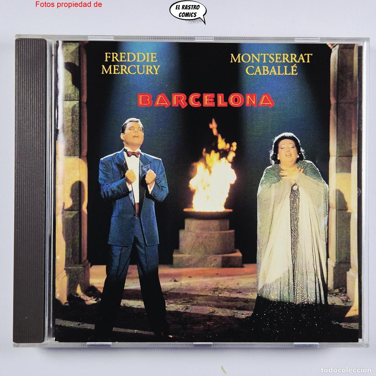 CDs de m&uacute;sica: Freddie Mercury & Montserrat Caball&eacute;, Barcelona, CD Polydor 1992, Symphonic Rock, muy buen estado