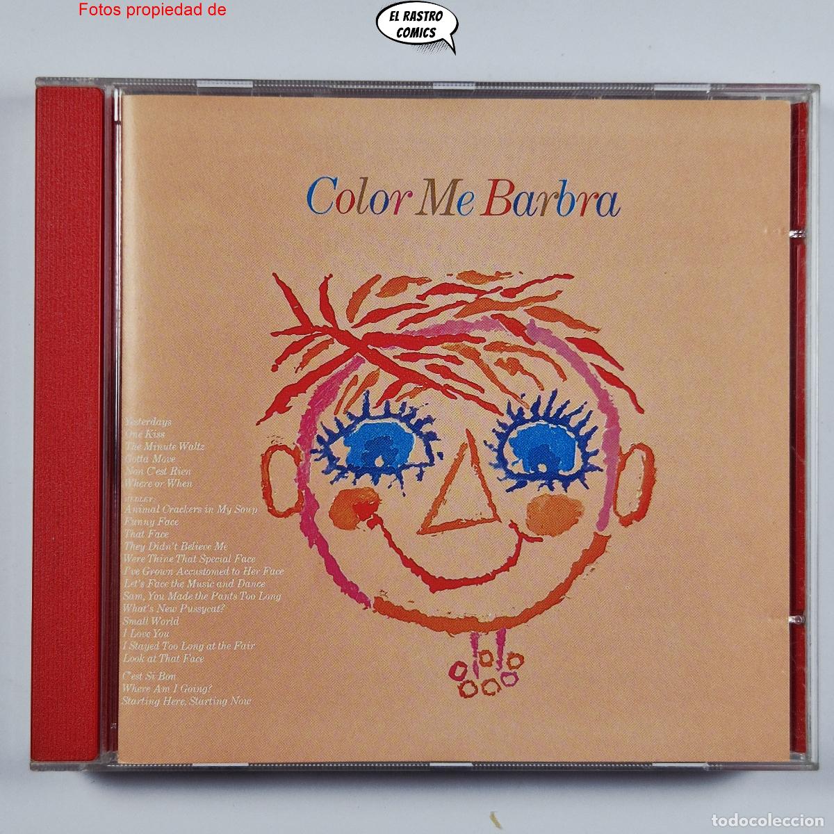 Music CDs: Barbra Streisand, Color Me Barbra, CD CBS (1971)