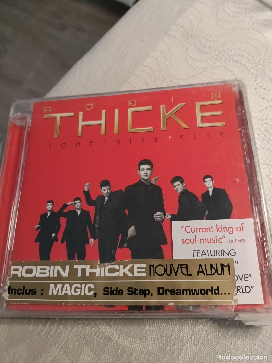 Musik-CDs: RAR CD. ROBIN THICKE. SOMETHING ELSE. STICKER EN FRANC&Eacute;S. SEALED. MINT!!!