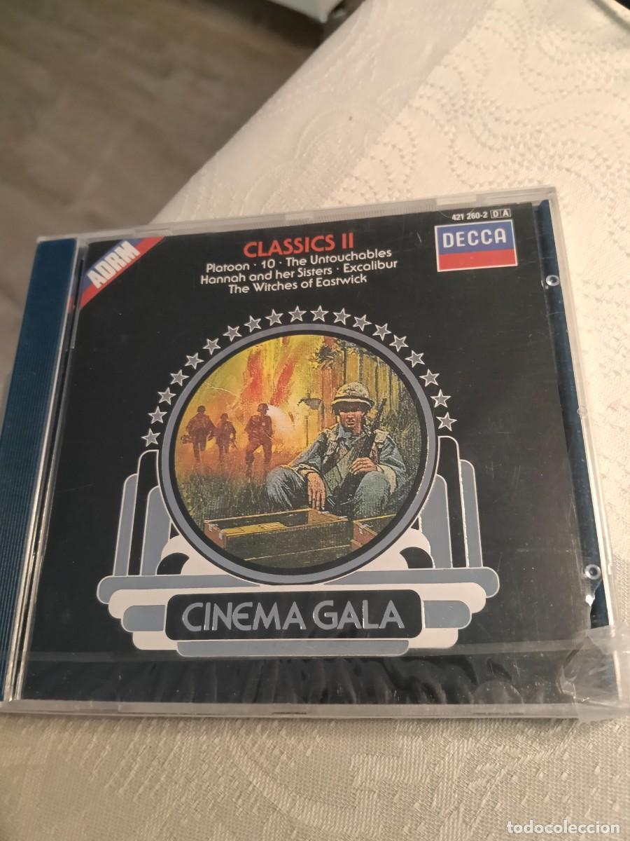 Music CDs: RAR CD. CINEMA GALA. CLASSICS II. PLATOON, 10, EXCALIBUR. SEALED. MINT!!!