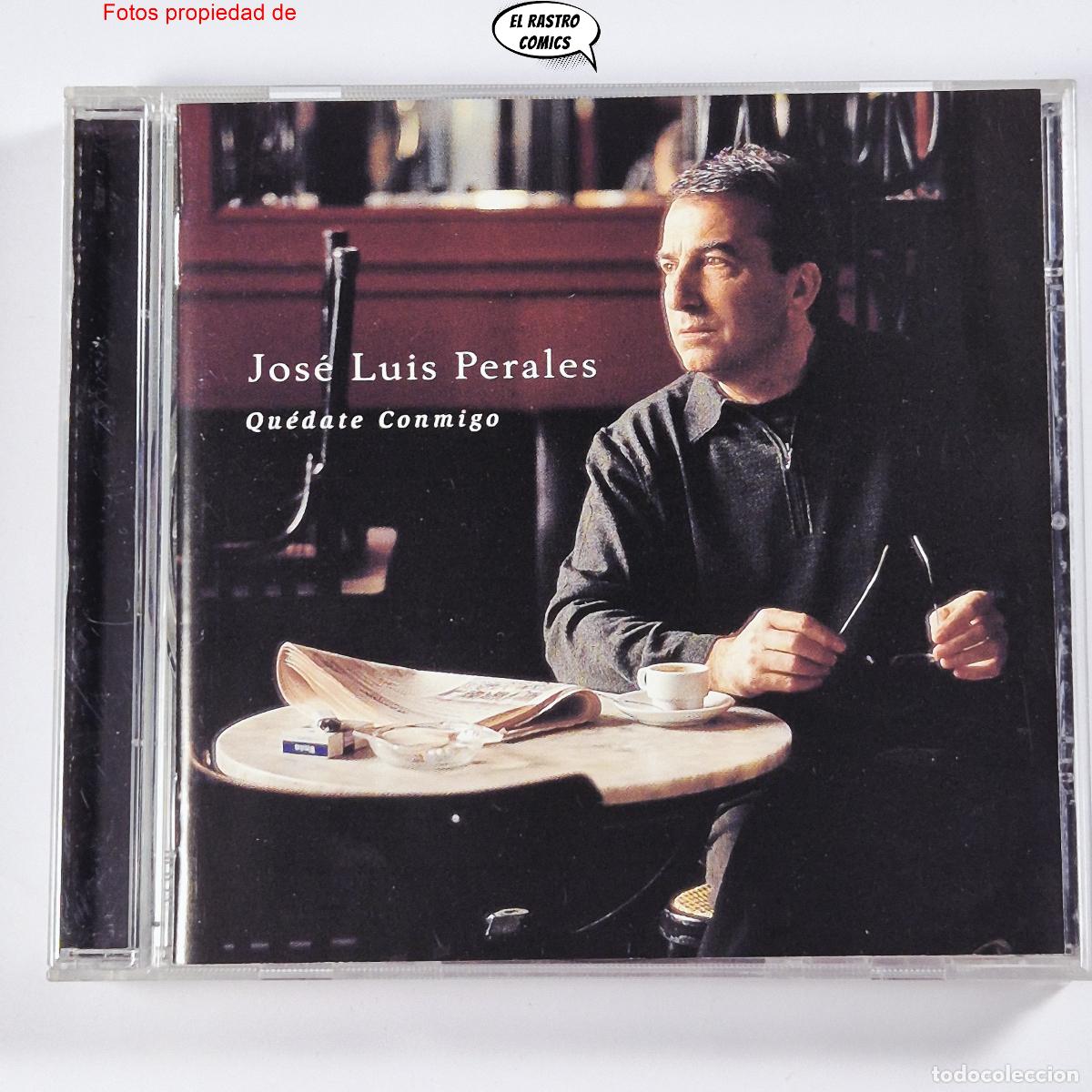 CD de M&uacute;sica: Jos&eacute; Luis Perales, Qu&eacute;date conmigo, CD Columbia, Sony 1998, excelente estado