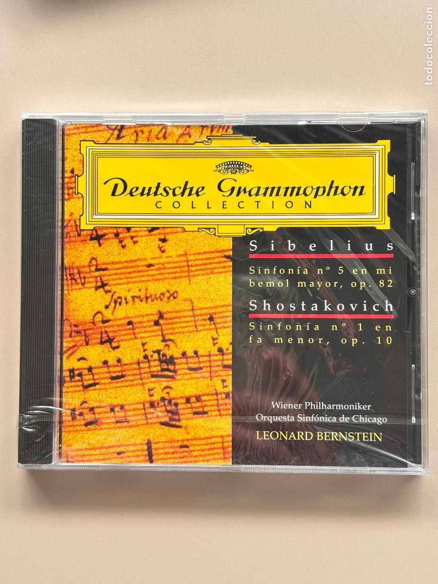 Musik-CDs: SIBELIUS SINFON&Iacute;A N&ordm; 5 / SHOSTAKOVICH SINFON&Iacute;A N&ordm; 1, CD, ALTAYA, NUEVO SELLADO