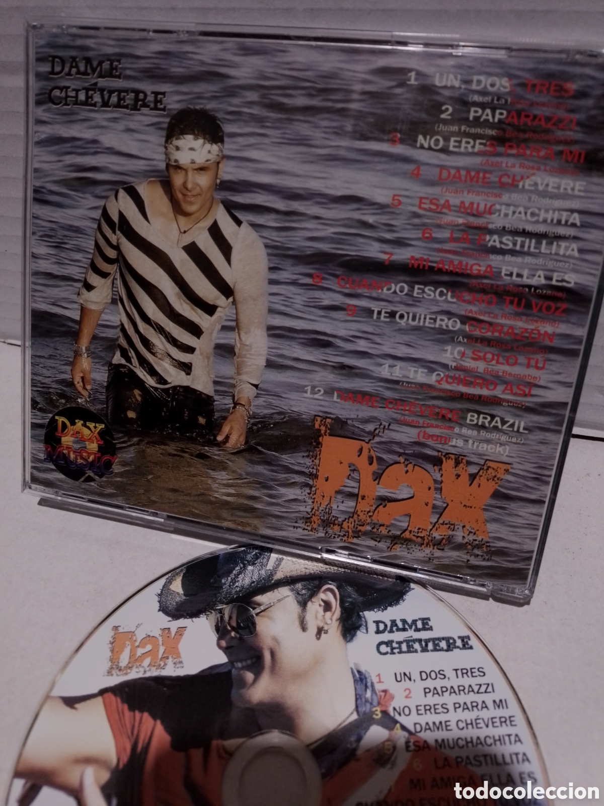 CDs de m&uacute;sica: DAX DE LA ROSA - DAME CHEVERE - CD - Foto 3