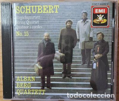 CD de M&uacute;sica: Schubert: String Quartet No. 15- 0077774908221