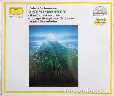 CDs de Musique: Schumann: 4 Symphonies - Manfred Overture- 0028943764124