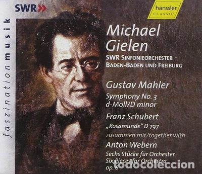 Musik-CDs: Mahler: Symphony No. 3; Schubert: Rosamunde; Webern: 6 Pieces for Orchestra- 4010276011262