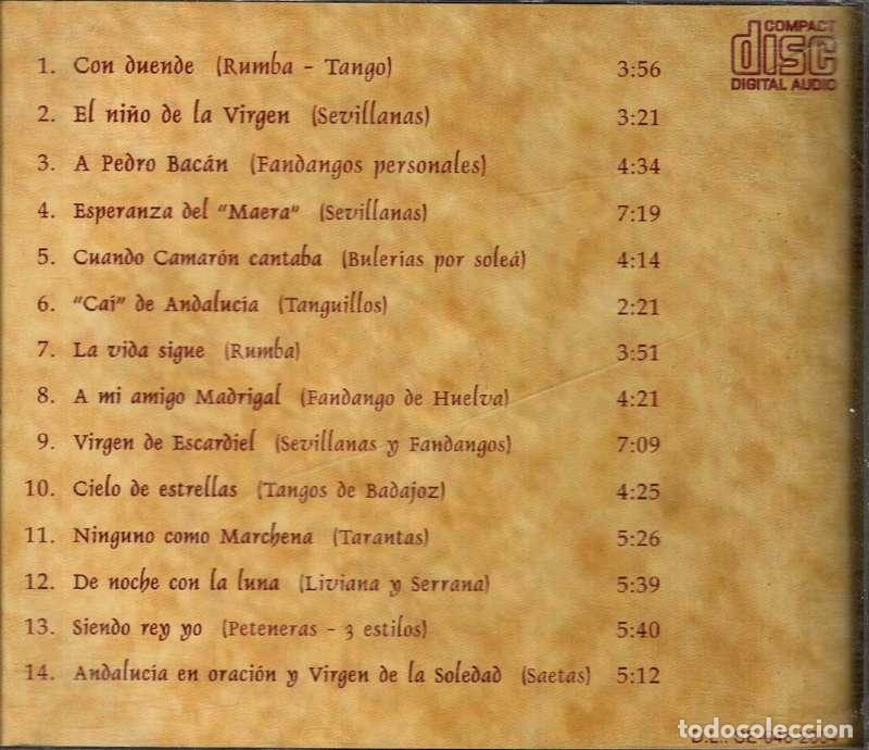 CDs de m&uacute;sica: Antonio Marchena - Con Duende. CD - Foto 2