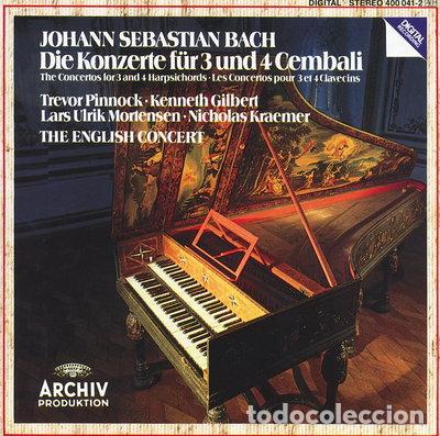 CD de M&uacute;sica: Conciertos para 3 y 4 clavecines- 0028940004124