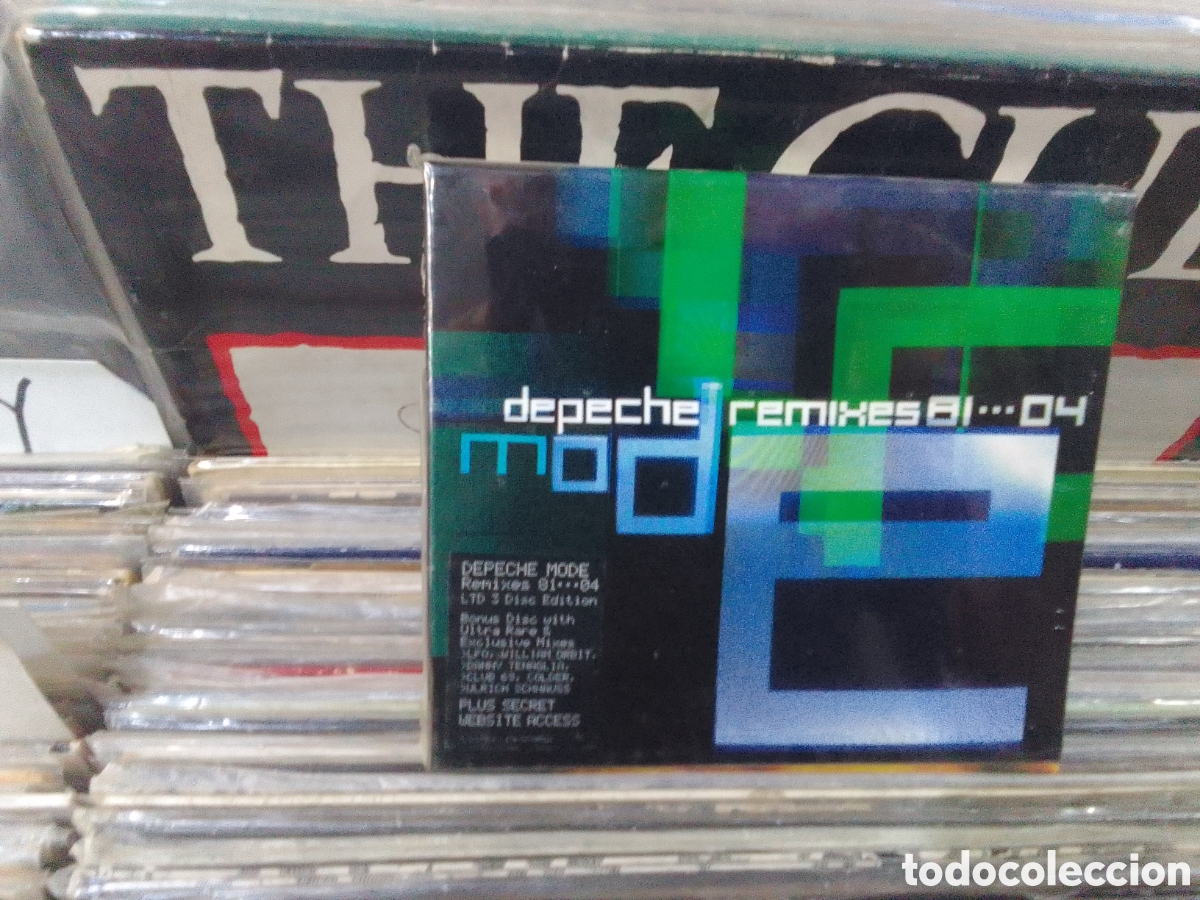 CDs de m&uacute;sica: Depeche mode remixes 81 04,3 cds - Foto 1