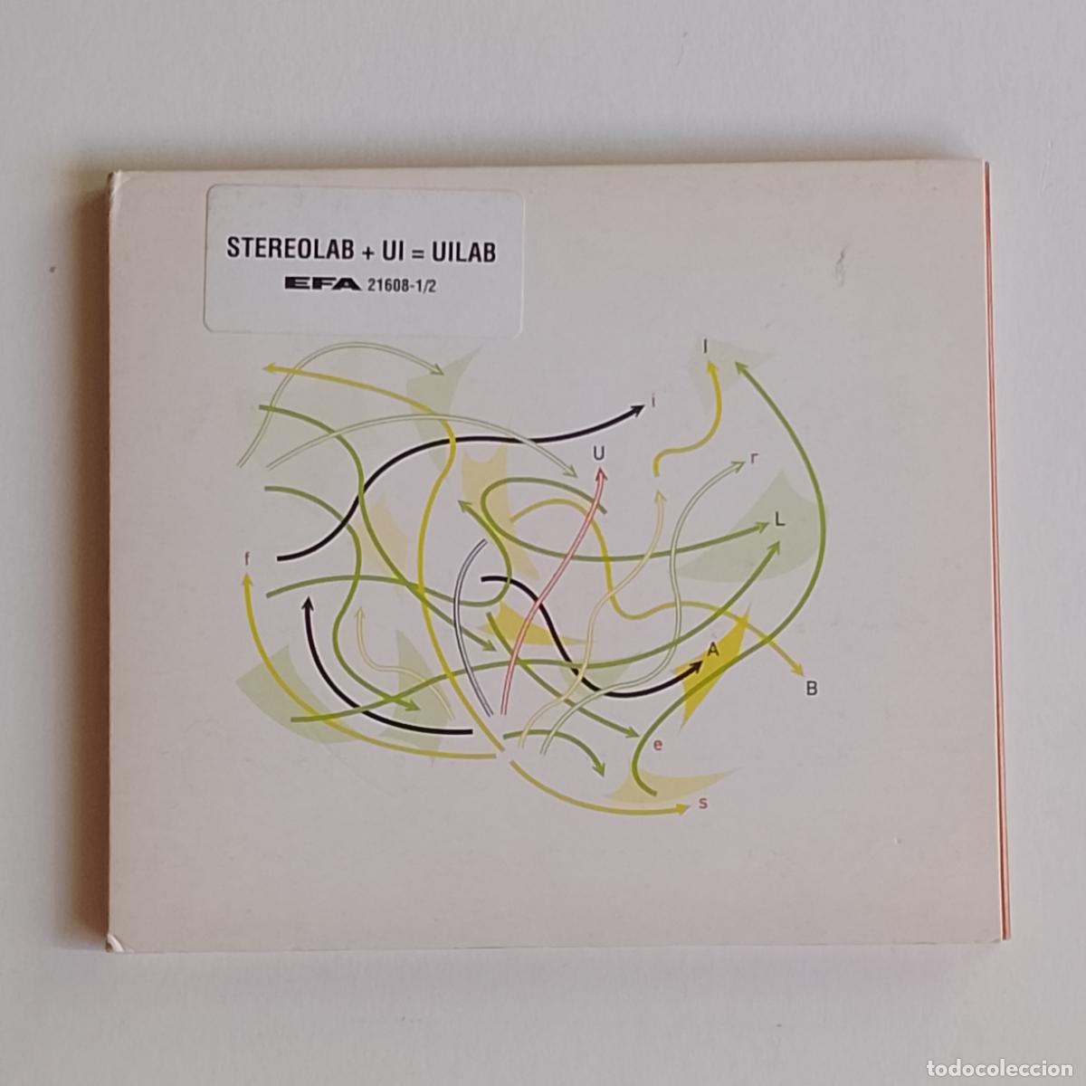 CDs de m&uacute;sica: Uilab-Fires (CD digipak, Duophonic Super 45s 1998) Stereolab + Ui. covers Brian Eno, Sun Ra