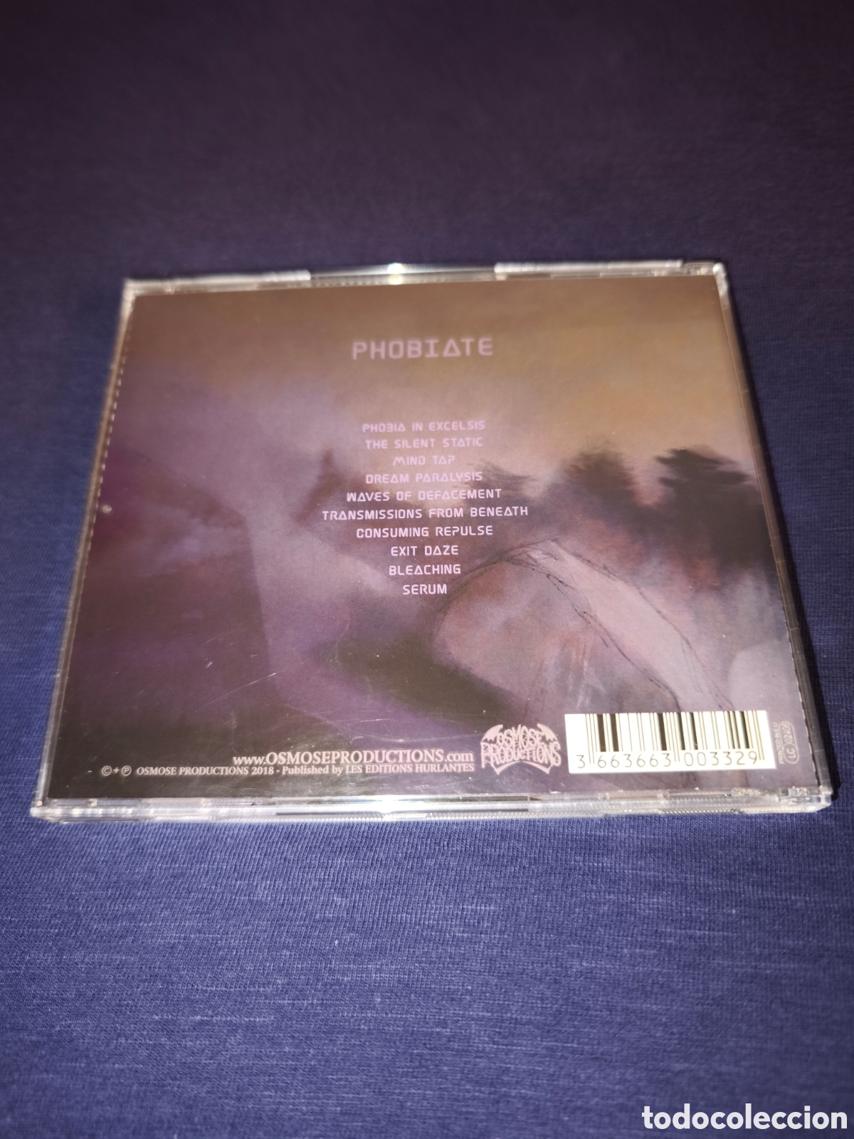 CDs de m&uacute;sica: Binah Phobiate CD Death Metal - Foto 2