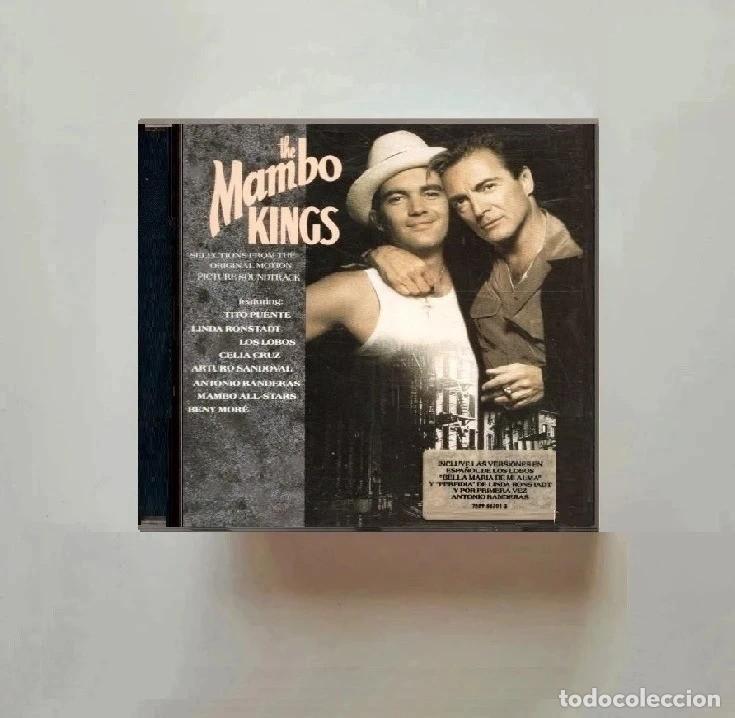 CDs de m&uacute;sica: THE MAMBO KINGS. TITO PUENTE. CELIA CRUZ. BENY MORE. ANTONIO BANDERAS. BANDA SONORA. CD.