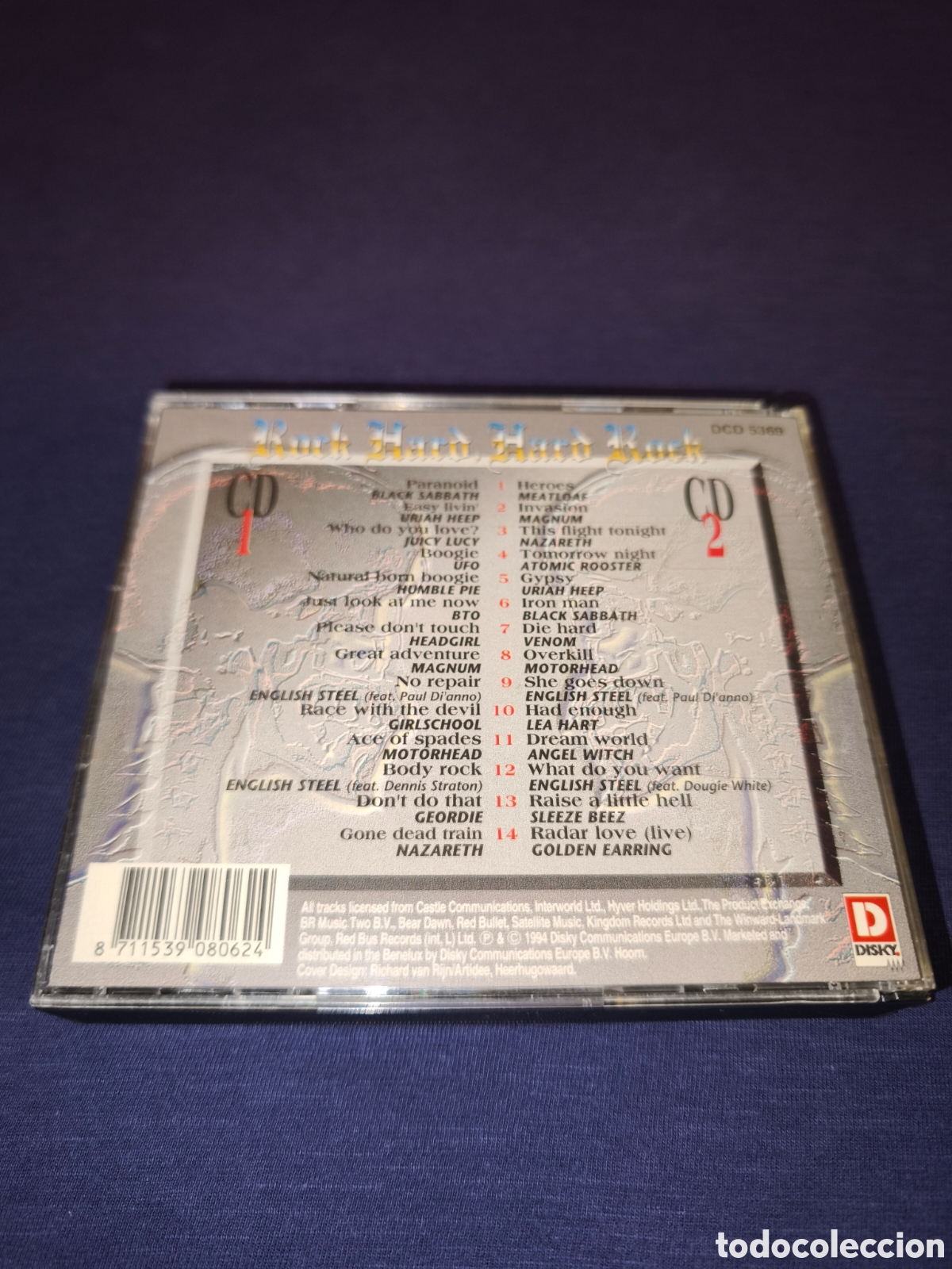 CDs de m&uacute;sica: Rock Hard Hard Rock 2 CD - Foto 2