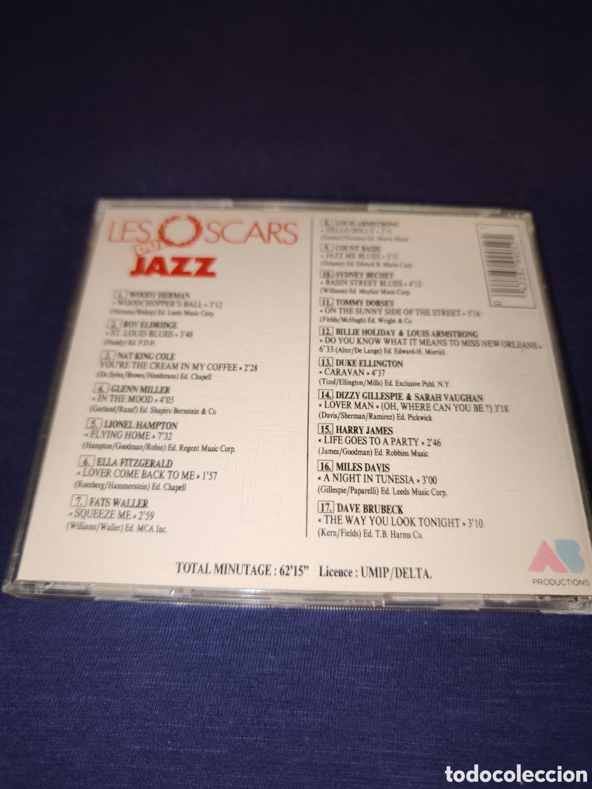 CDs de m&uacute;sica: Oscars du Jazz CD Jazz - Foto 2
