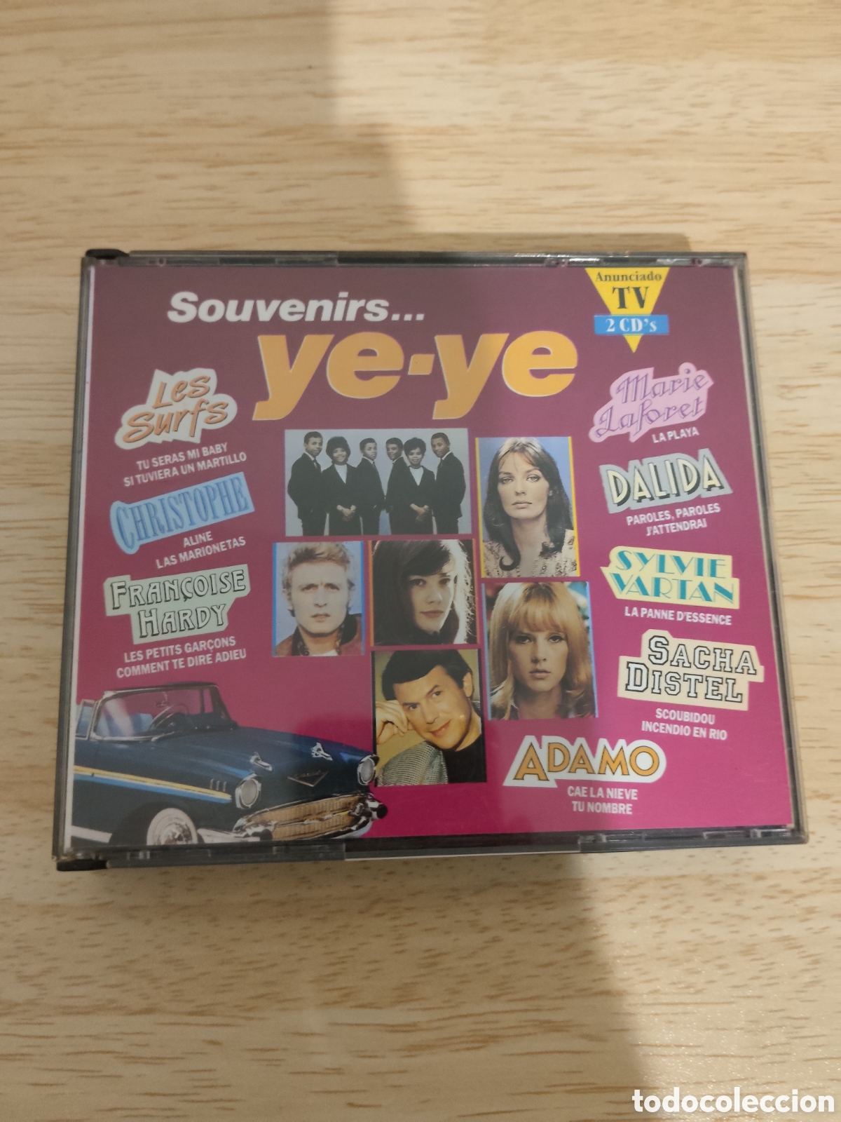 CDs de m&uacute;sica: 2 CD Souvenirs... Ye-Ye (1991) &Eacute;xitos 60s Pop - Foto 1