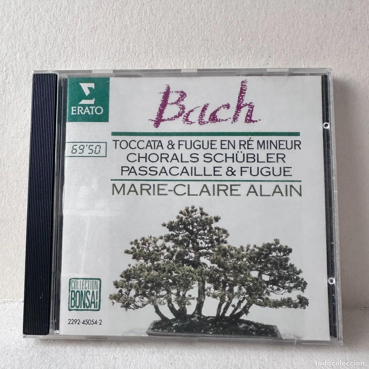 CD di Musica: Bach - Marie-Claire Alain - Toccata & Fugue, Chorals Sch&uuml;bler (CD)
