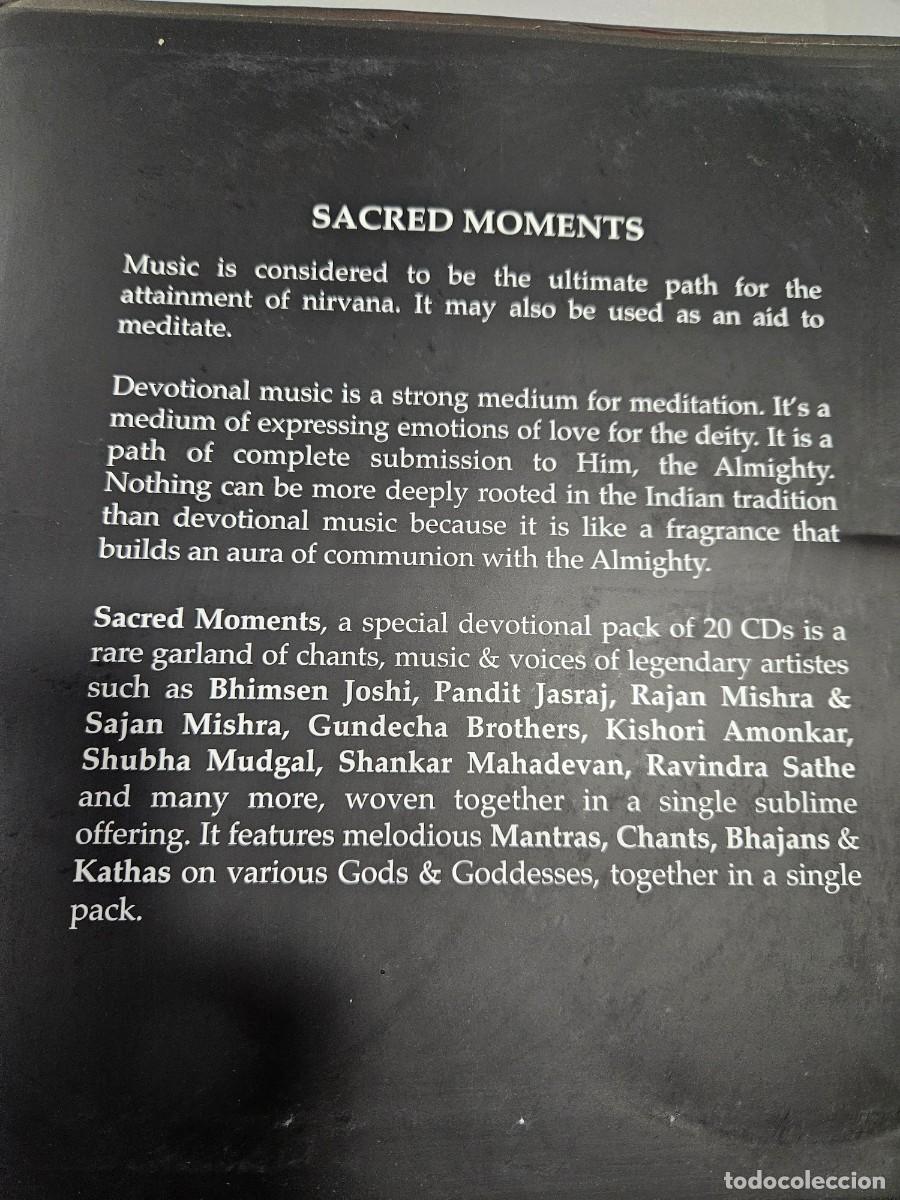 CDs de m&uacute;sica: SACRED MOMENTS - AUDIO CD - Foto 4