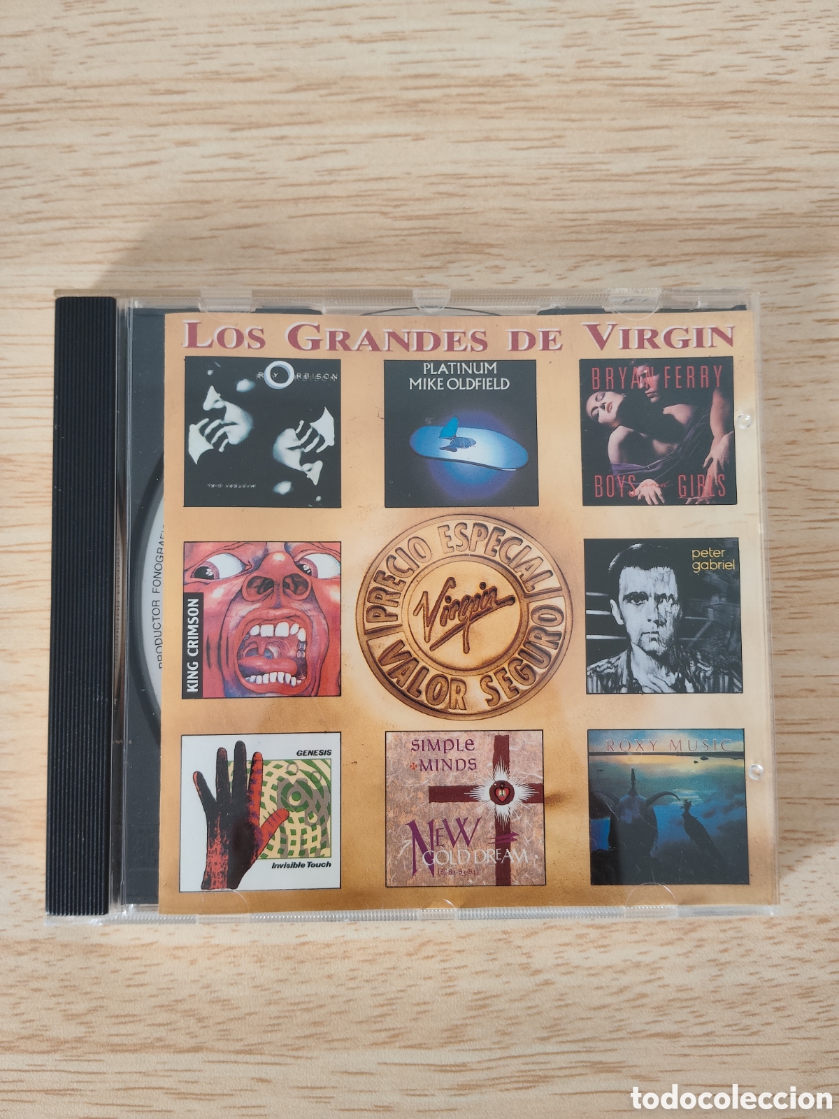 CDs de m&uacute;sica: CD Los Grandes de Virgin (1994) Exitos Rock Pop - Foto 1
