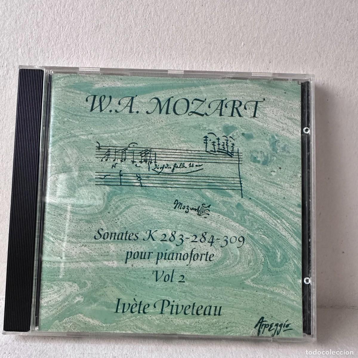 Music CDs: Mozart - Iv&egrave;te Piveteau - Sonates Pour Pianoforte (CD)