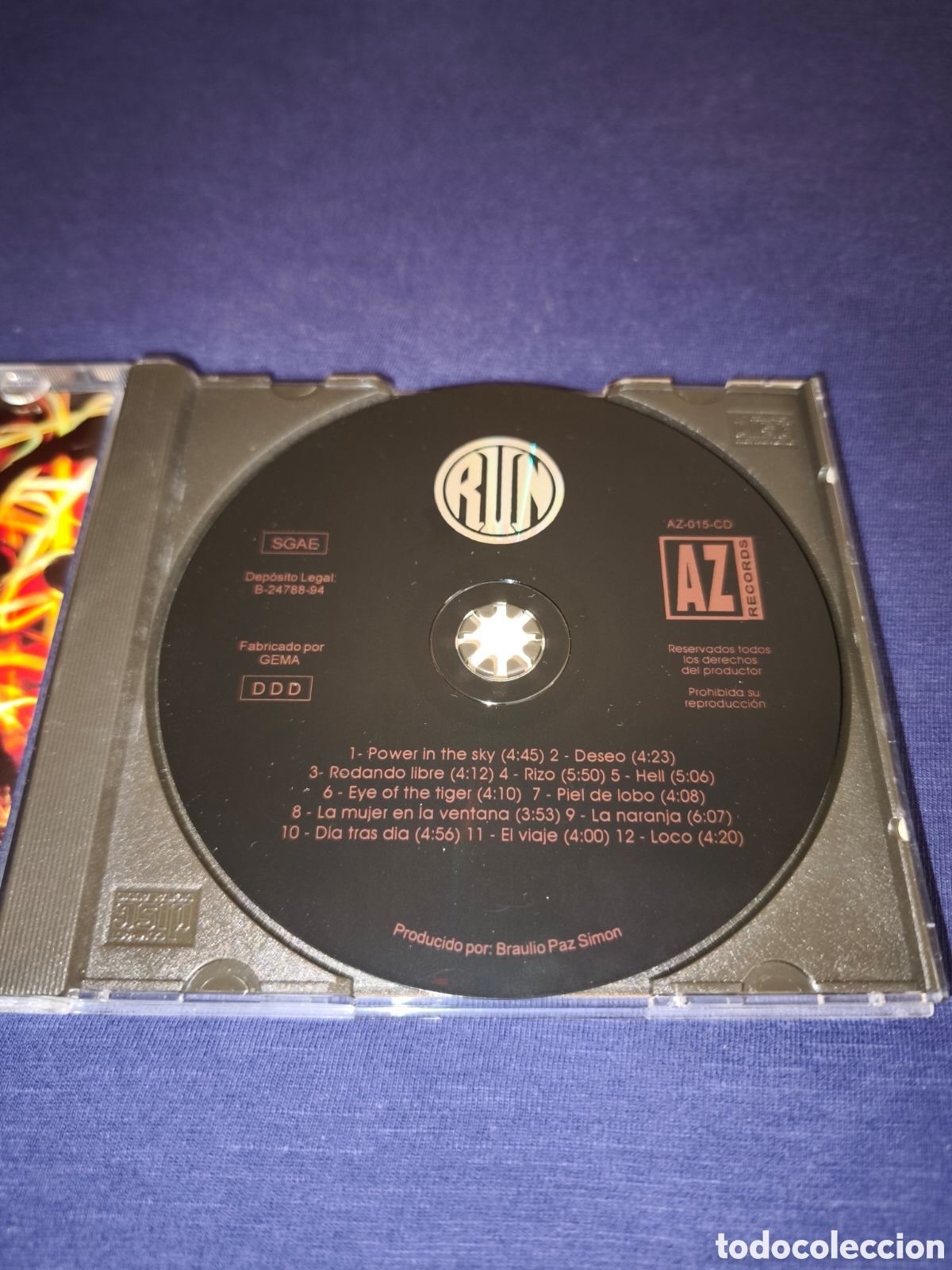 CDs de m&uacute;sica: Run Cu&aacute;ndo la guitarra llora - Foto 3