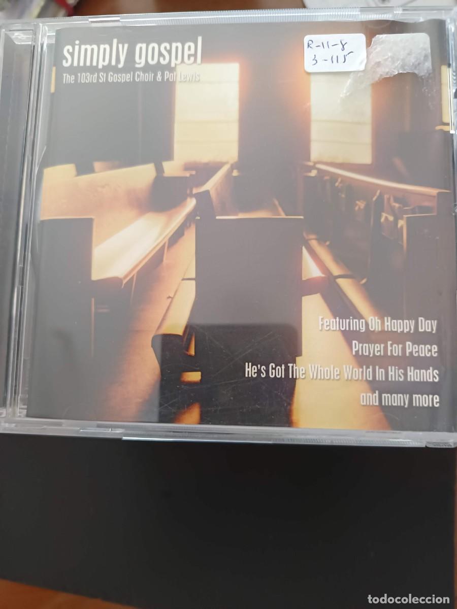 CDs de m&uacute;sica: SIMPLY GOSPEL. THE 103RD ST GOSPEL CHOIR & PAT LEWIS