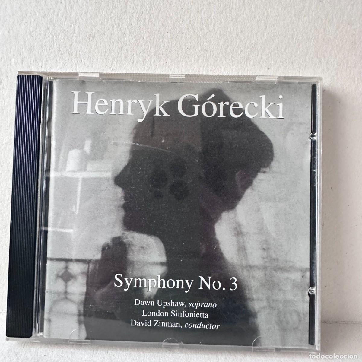 Music CDs: G&oacute;recki - David Zinman - Symphonie N&deg;3 (CD)