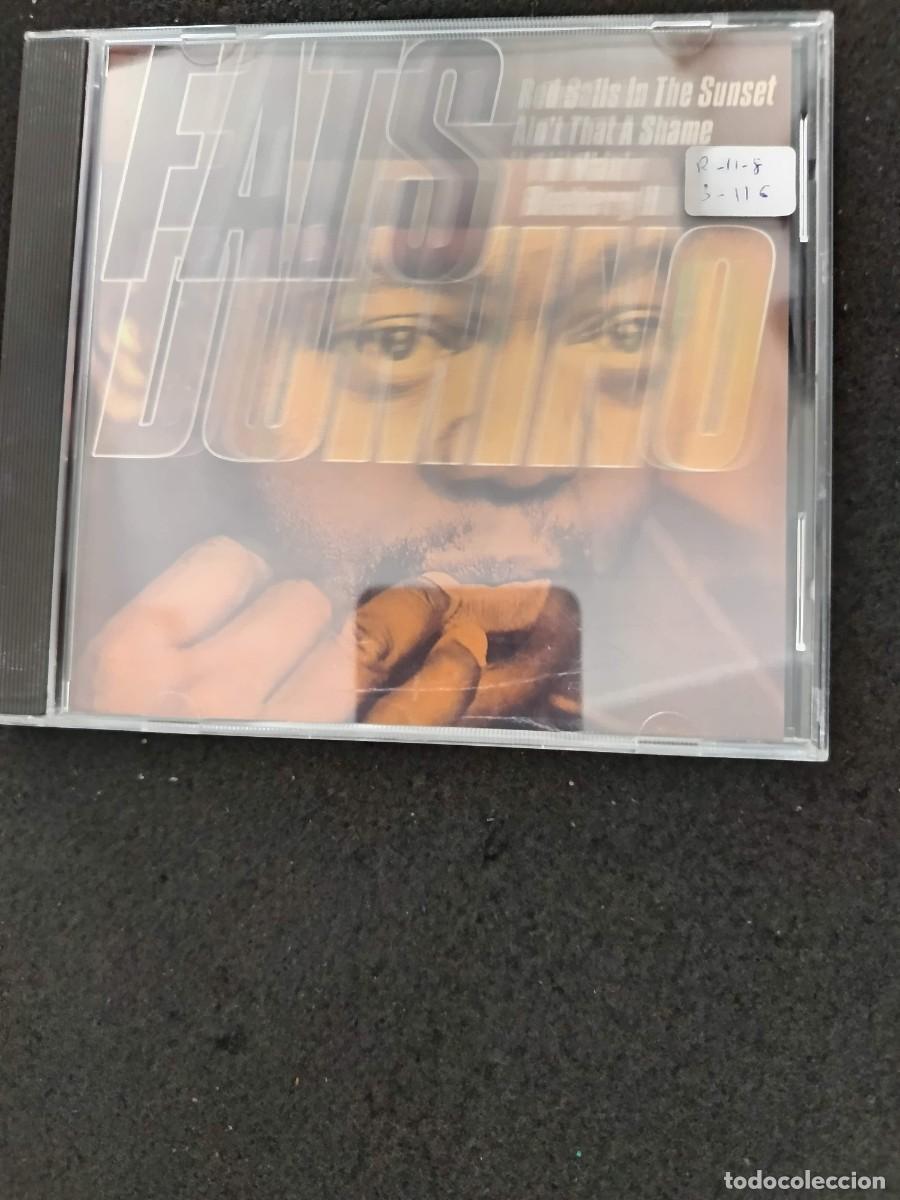 CDs de m&uacute;sica: FATS DOMINO (RED SAILS IN THE SUNSET, AIN'T THAT A SHAME, I'M WALKIN' Y OTRAS)