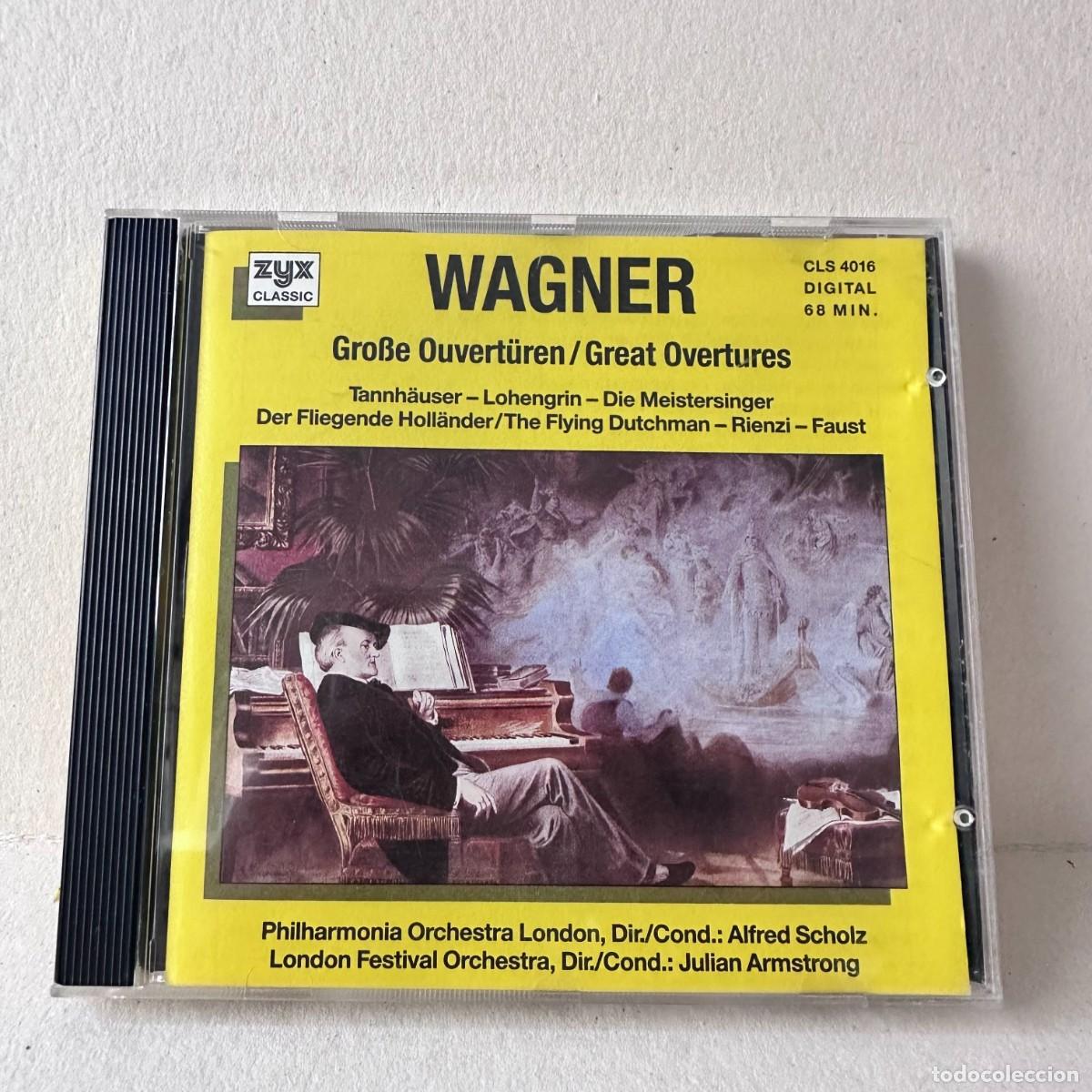 Musik-CDs: Wagner - Alfred Scholz - Great Overtures (CD)