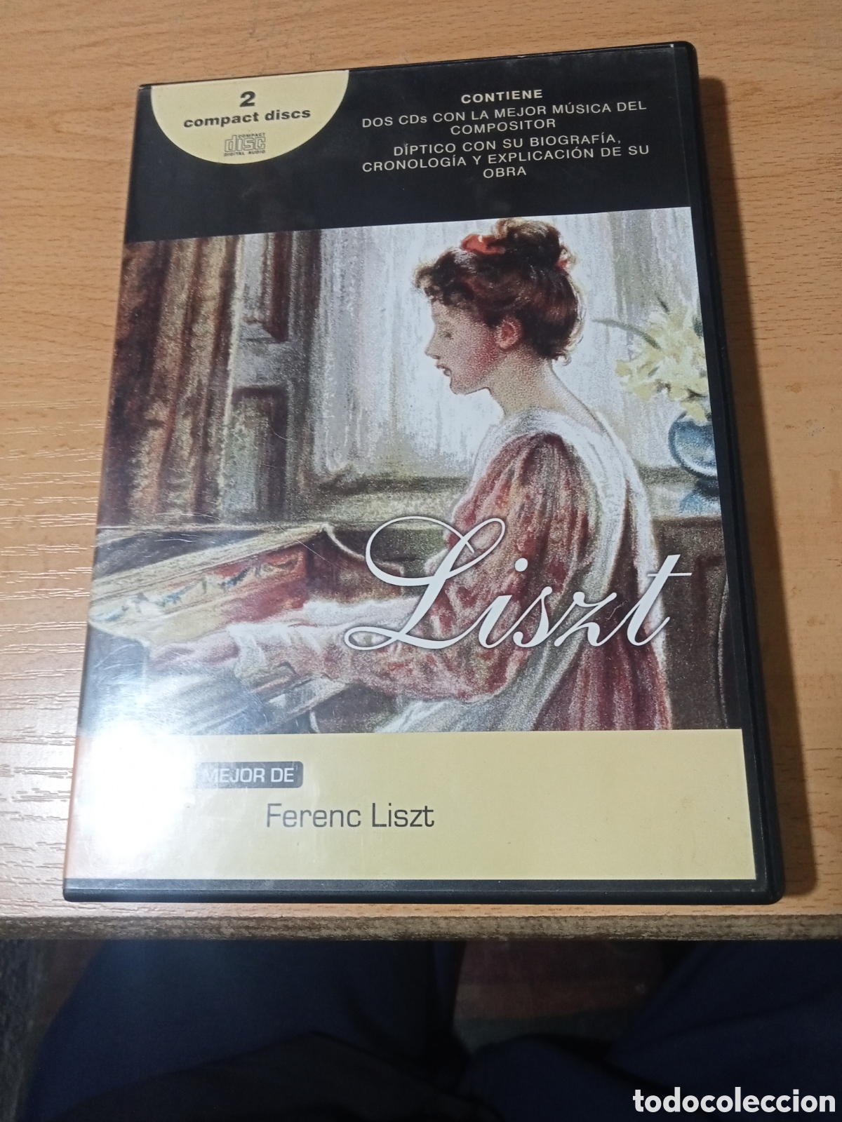 CDs de Musique: 2 CDs lo mejor de Ferenc Liszt