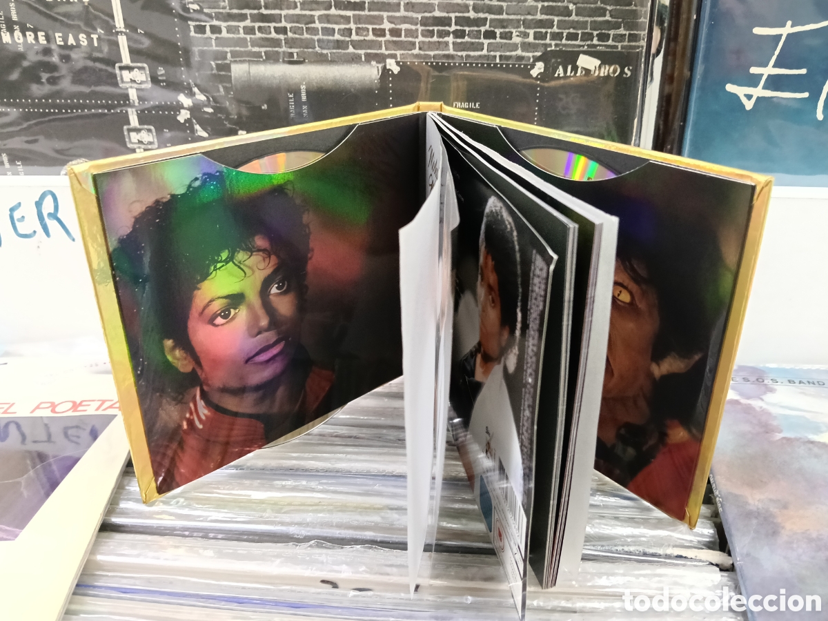 CDs de m&uacute;sica: Michael Jackson cd + dvd thriller 25 2008 - Foto 3