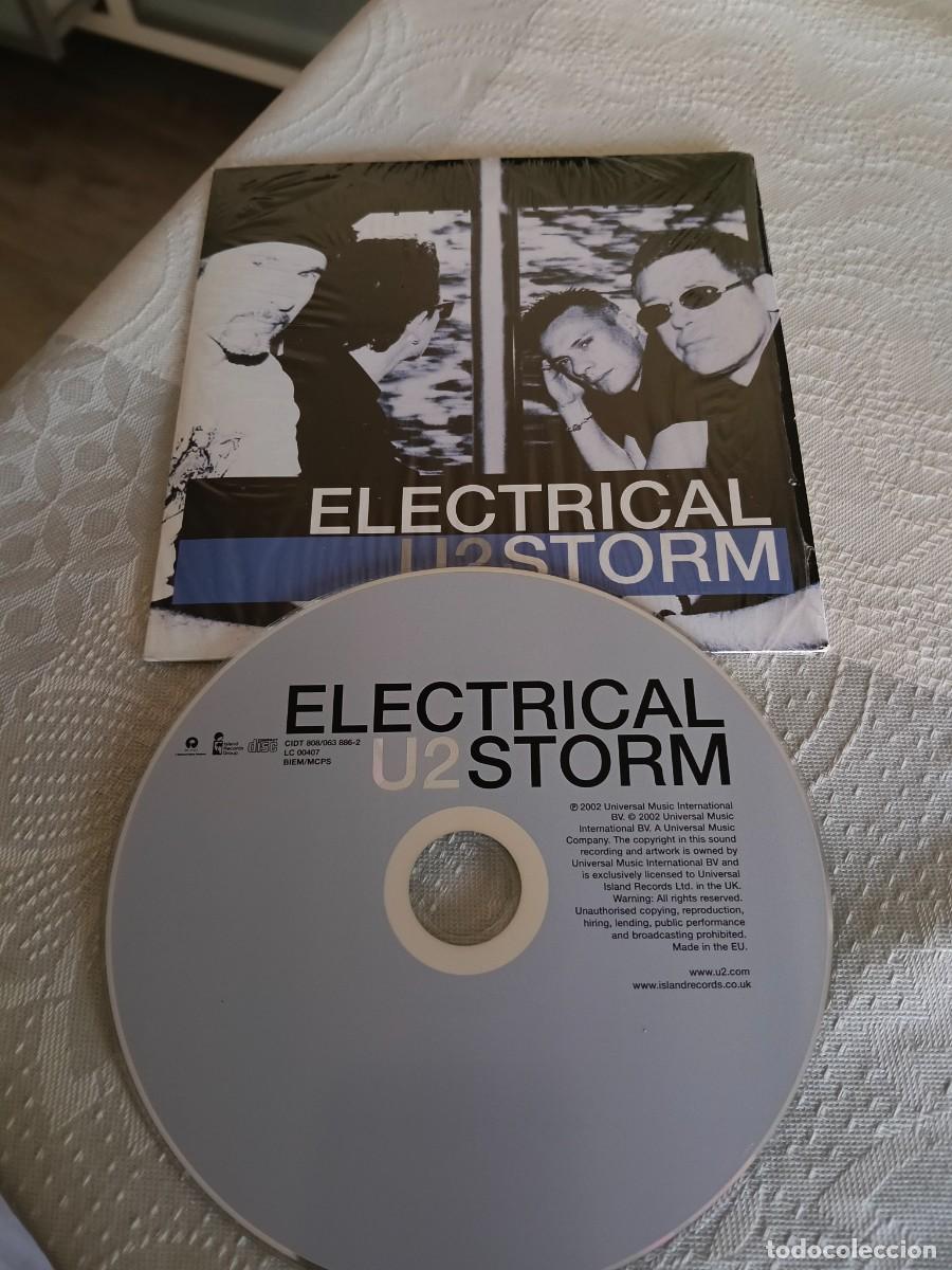 CD de M&uacute;sica: RAR SINGLE CD. U2. ELECTRICAL STORM. ED. CART&Oacute;N. 2 TRACKS.