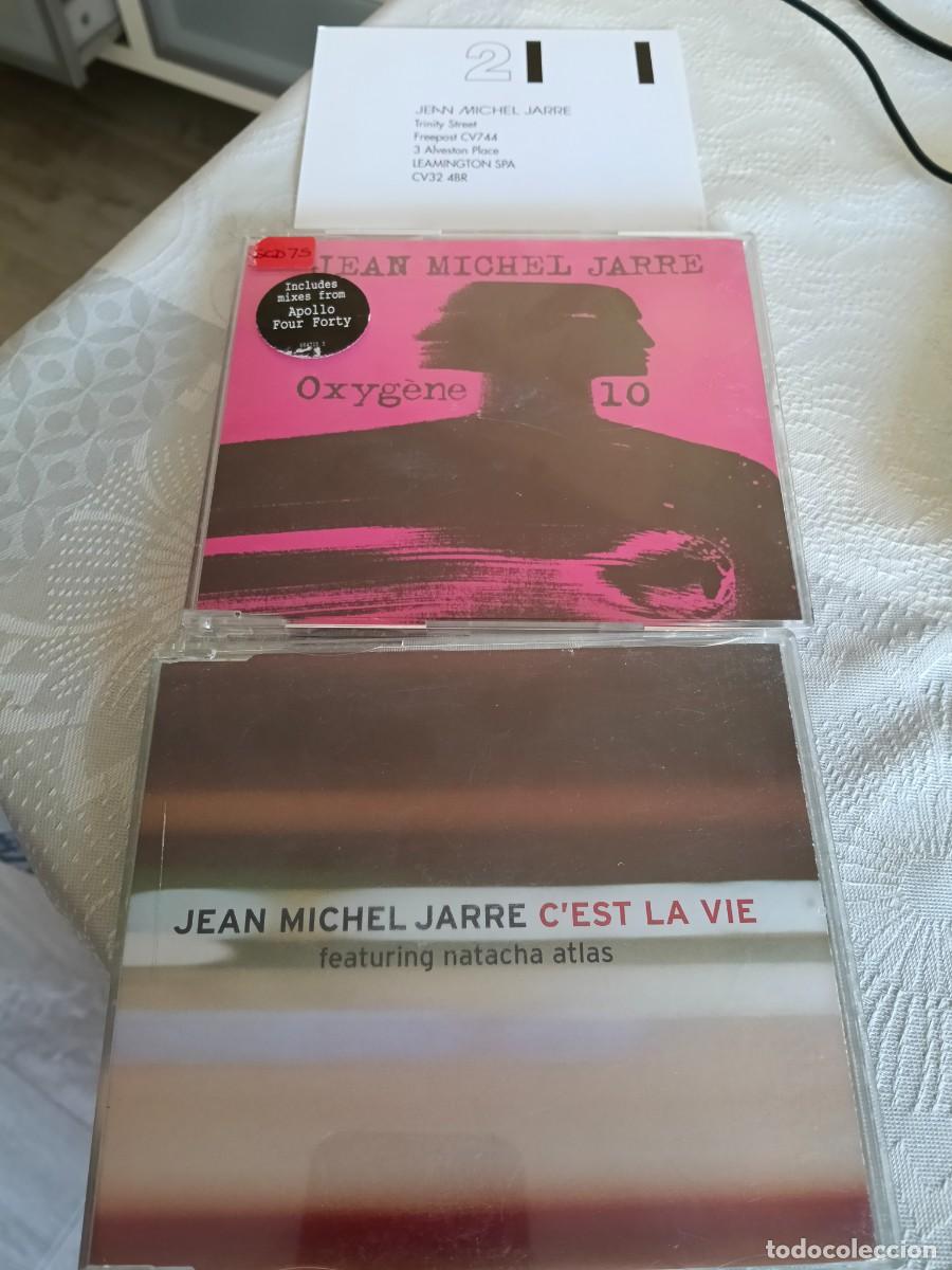 CD de M&uacute;sica: RAR 2 SINGLE'S CD'S. JEAN MICHEL JARRE. OXYG&Egrave;NE 10 & C'EST LA VIE
