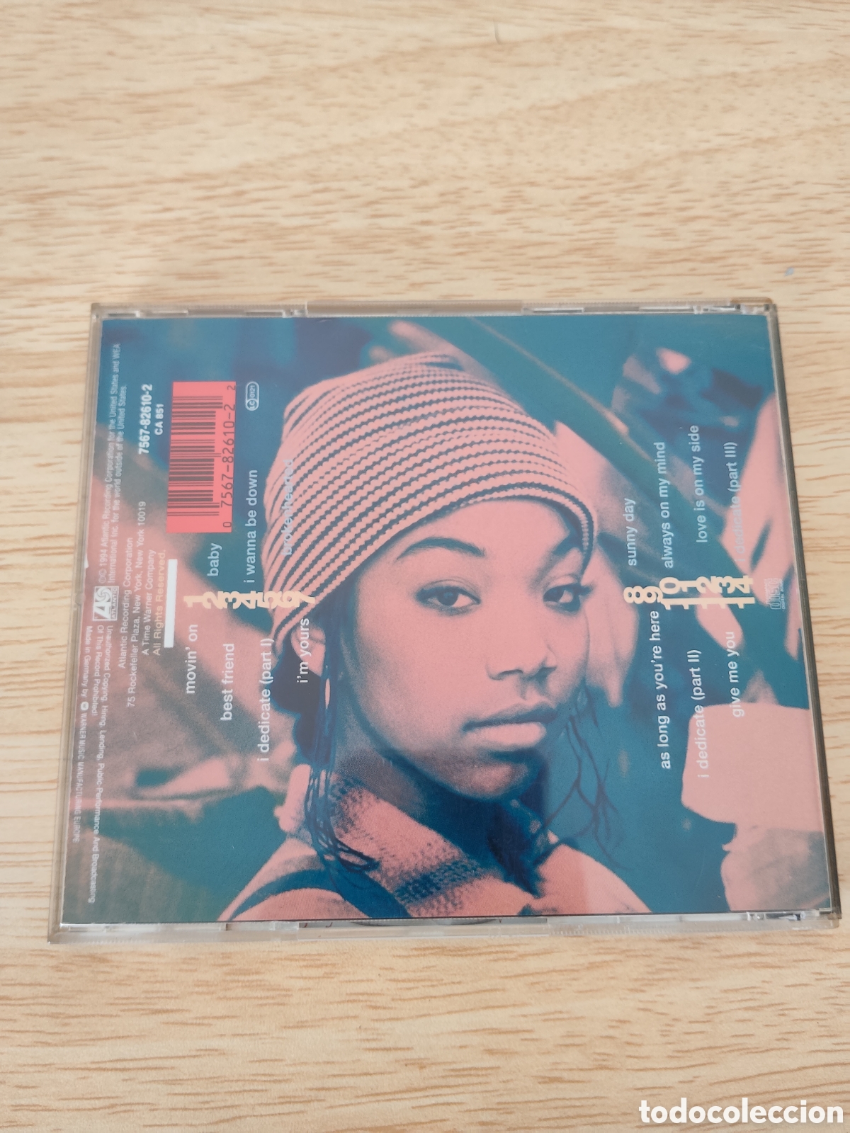 CDs de m&uacute;sica: CD Brandy - Brandy Debut (1994) R&B Soul - Foto 4