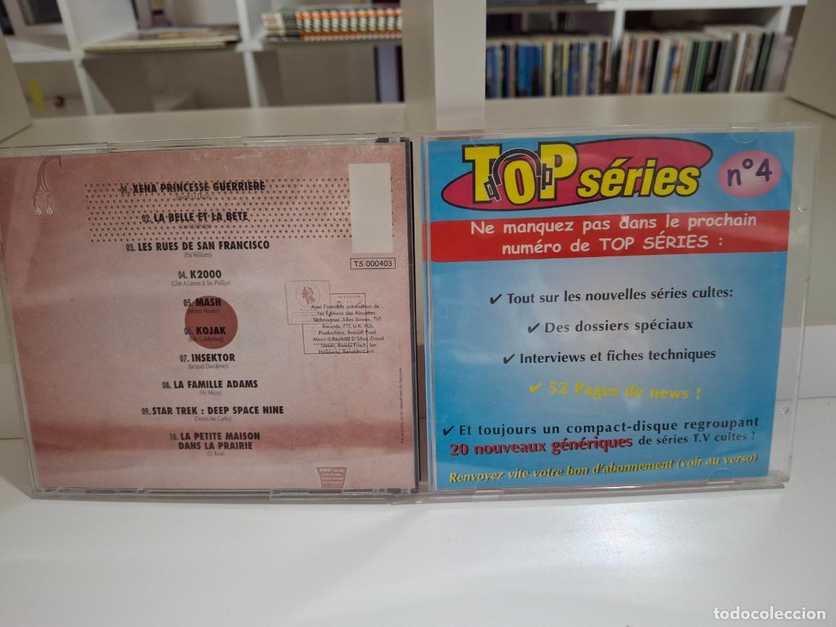 CDs de m&uacute;sica: top series 4 xena star trek los adams la casa de la pradera