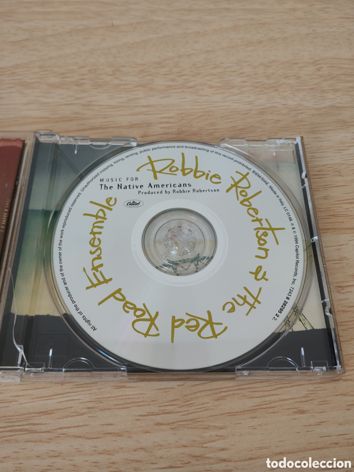 CDs de m&uacute;sica: CD Robbie Robertson Native Americans (1994) Folk&nbsp; - Foto 3