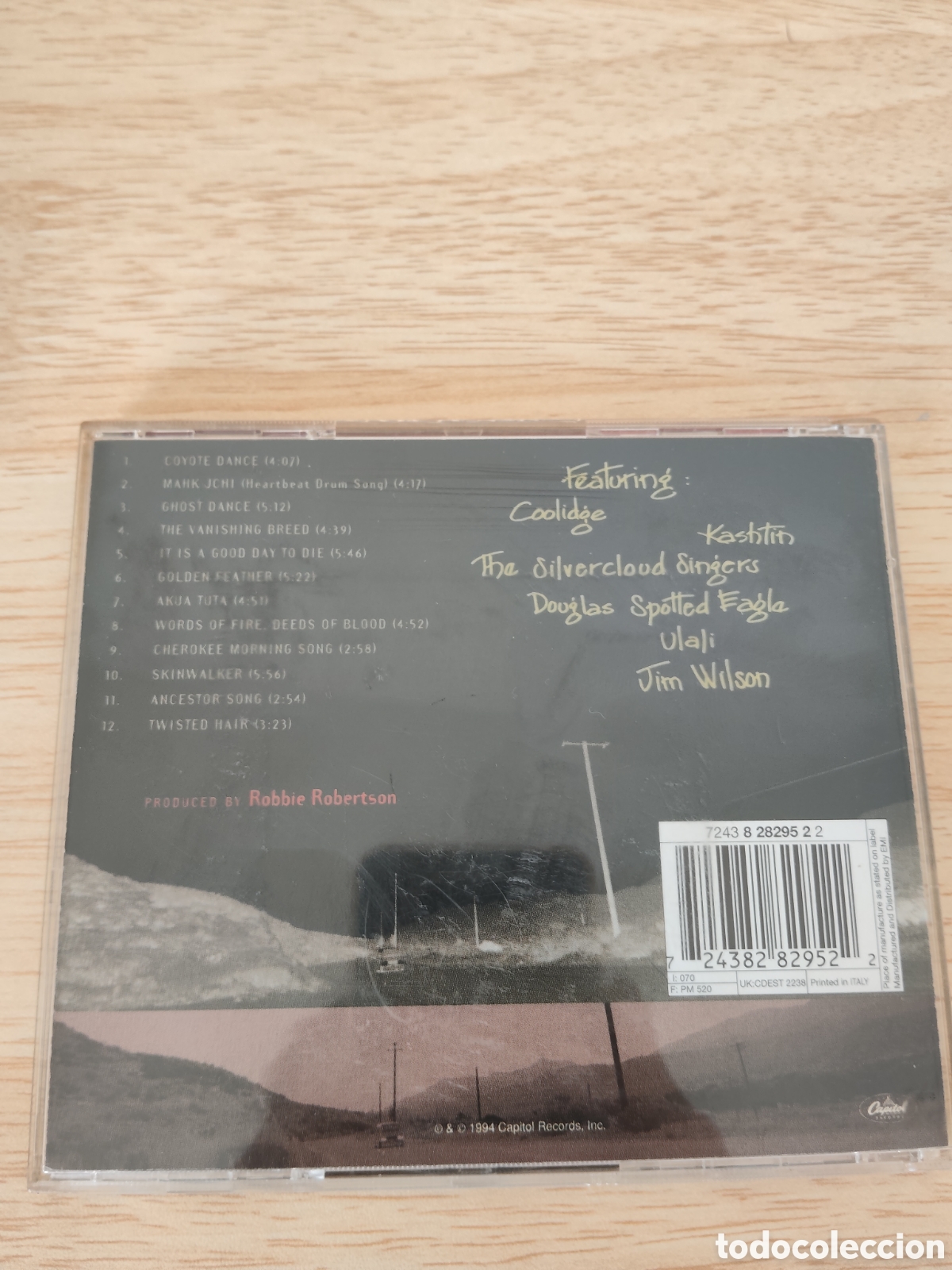 CDs de m&uacute;sica: CD Robbie Robertson Native Americans (1994) Folk&nbsp; - Foto 4