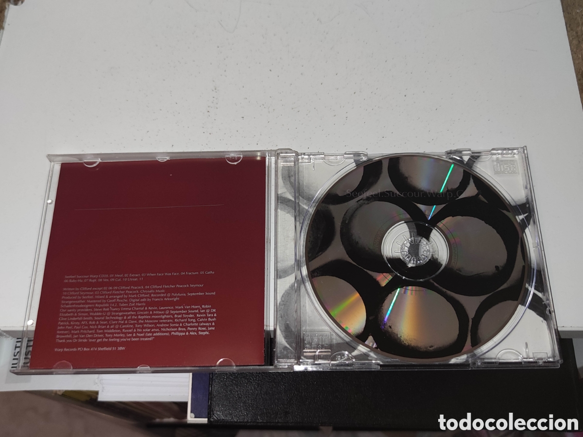 CDs de m&uacute;sica: Cd - Seefeel &ndash; Succour - Electronic Estilo: Techno, IDM, Experimental, Ambient - WARPCD28 - Foto 4