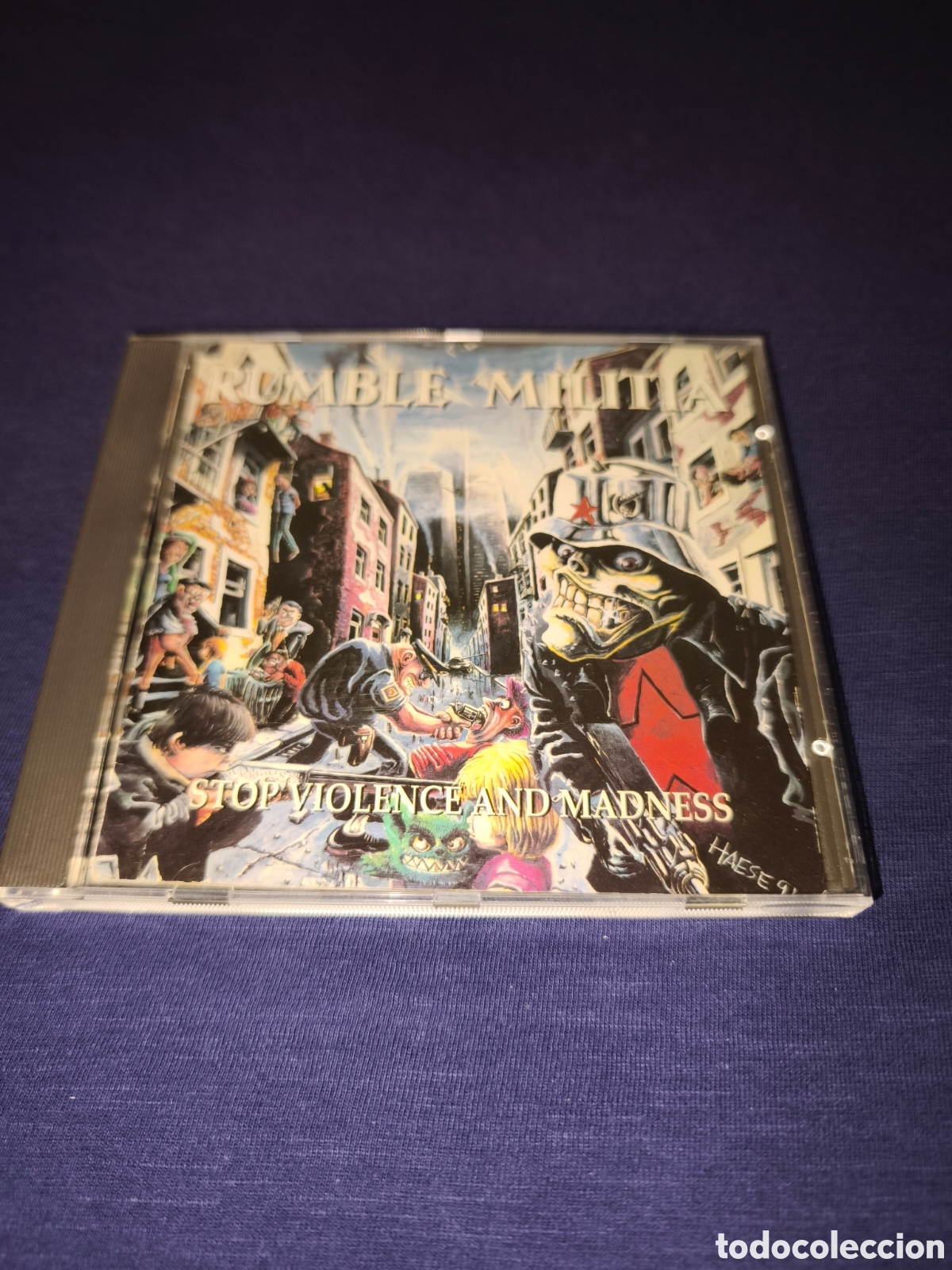 CDs de m&uacute;sica: Rumble Militia Stop violence and madness