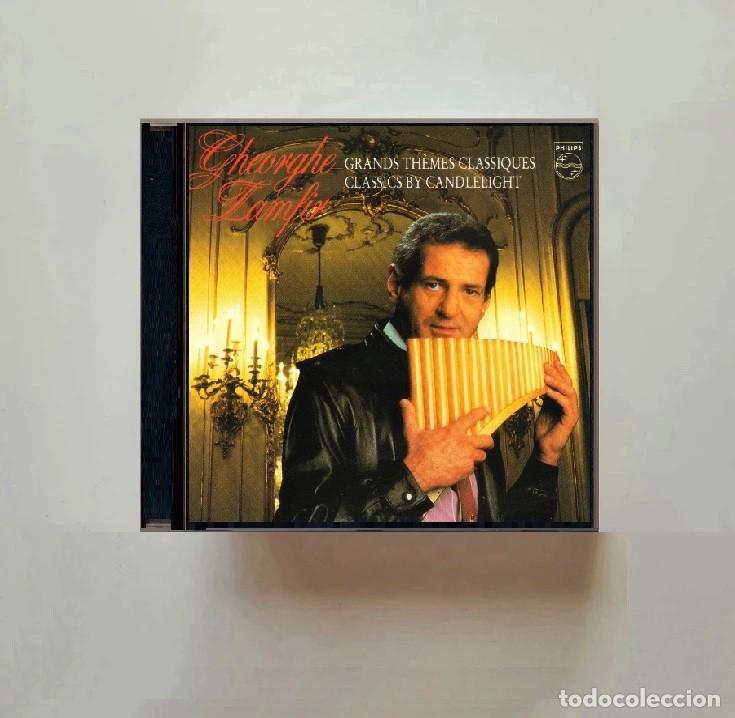 Music CDs: GHEORGHE ZAMFIR. CLASSICS BY CANDELELIGHT. FLAUTA DE PAN. PRECOPILATORIO. CD.