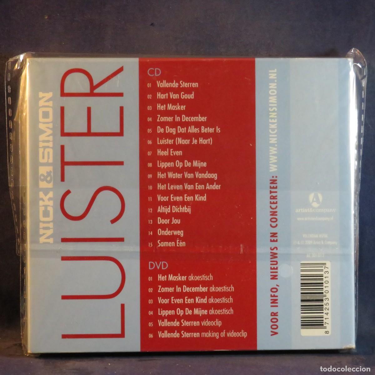 CDs de m&uacute;sica: NICK & SIMON &ndash; LUISTER - CD + DVD - Foto 2