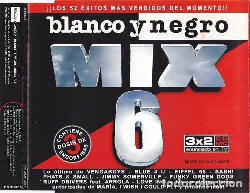 CDs de m&uacute;sica: Various &ndash; Blanco Y Negro Mix 6 -PROMO