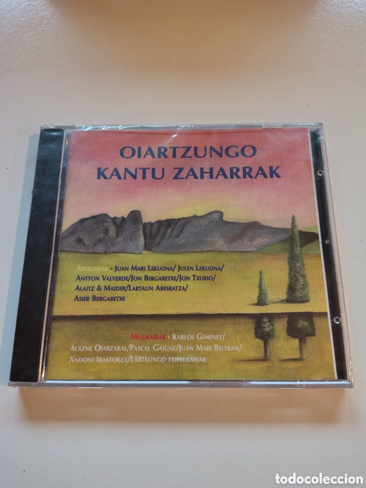 CDs de m&uacute;sica: OIARTZUNGO KANTU ZAHARRAK ( 1998 ELKARLANEAN ) NUEVO PRECINTADO EUSKADI JUAN MARI LEKUONA JON TXURIO