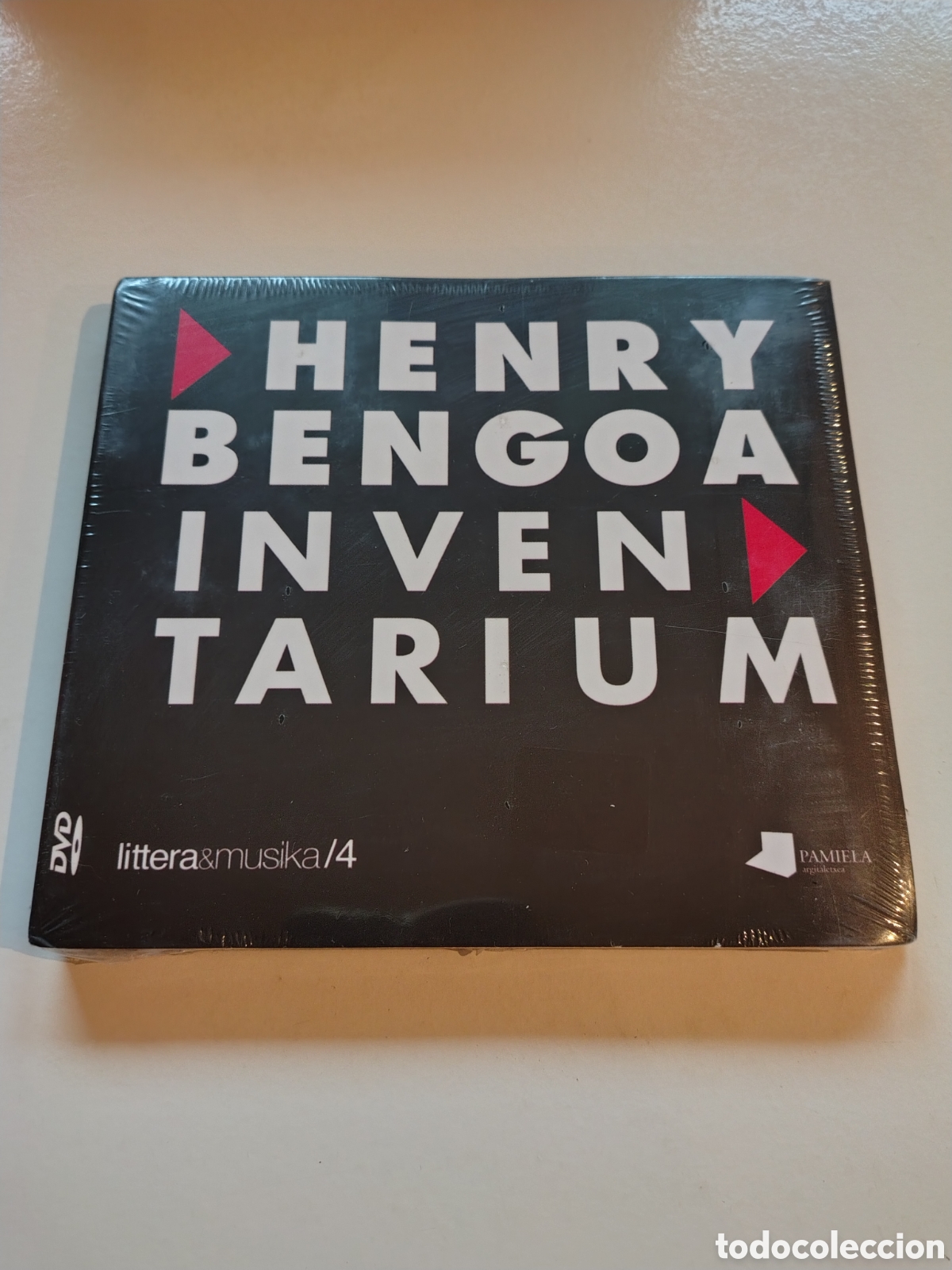 CDs de m&uacute;sica: BERNARDO ATXAGA Henry Bengoa Inventarium DVD + LIBRO RUPER ORDORIKA 1988 ARTEOLA PRECINTADO EUSKADI