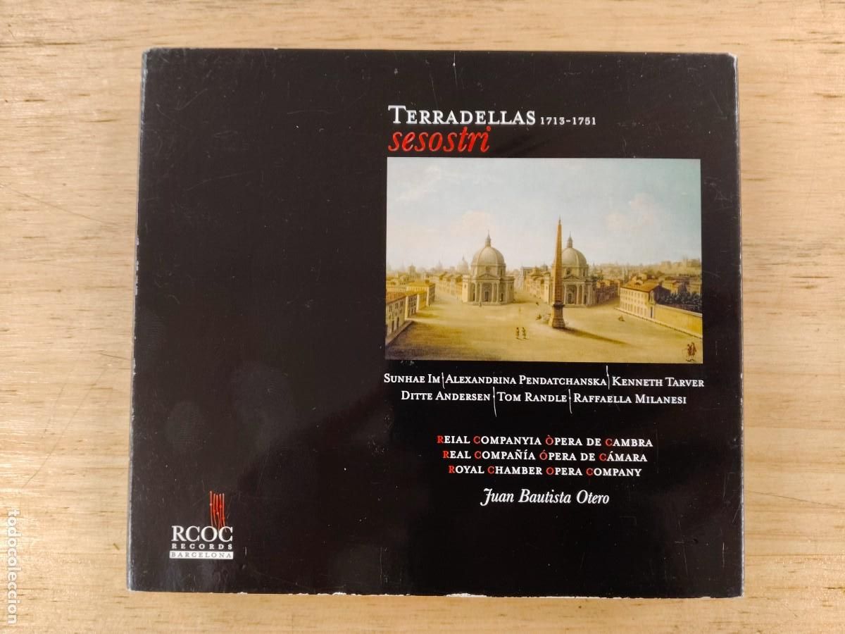 CDs de Musique: Sesostri - Dom&egrave;nec Terradellas - RCOC Records, 2010 - 3 CDs