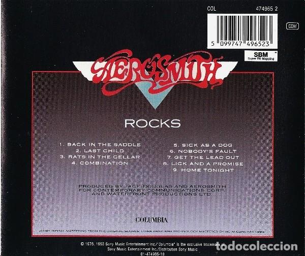 CDs de m&uacute;sica: Aerosmith &rdquo;Rocks&rdquo; CD - Foto 2