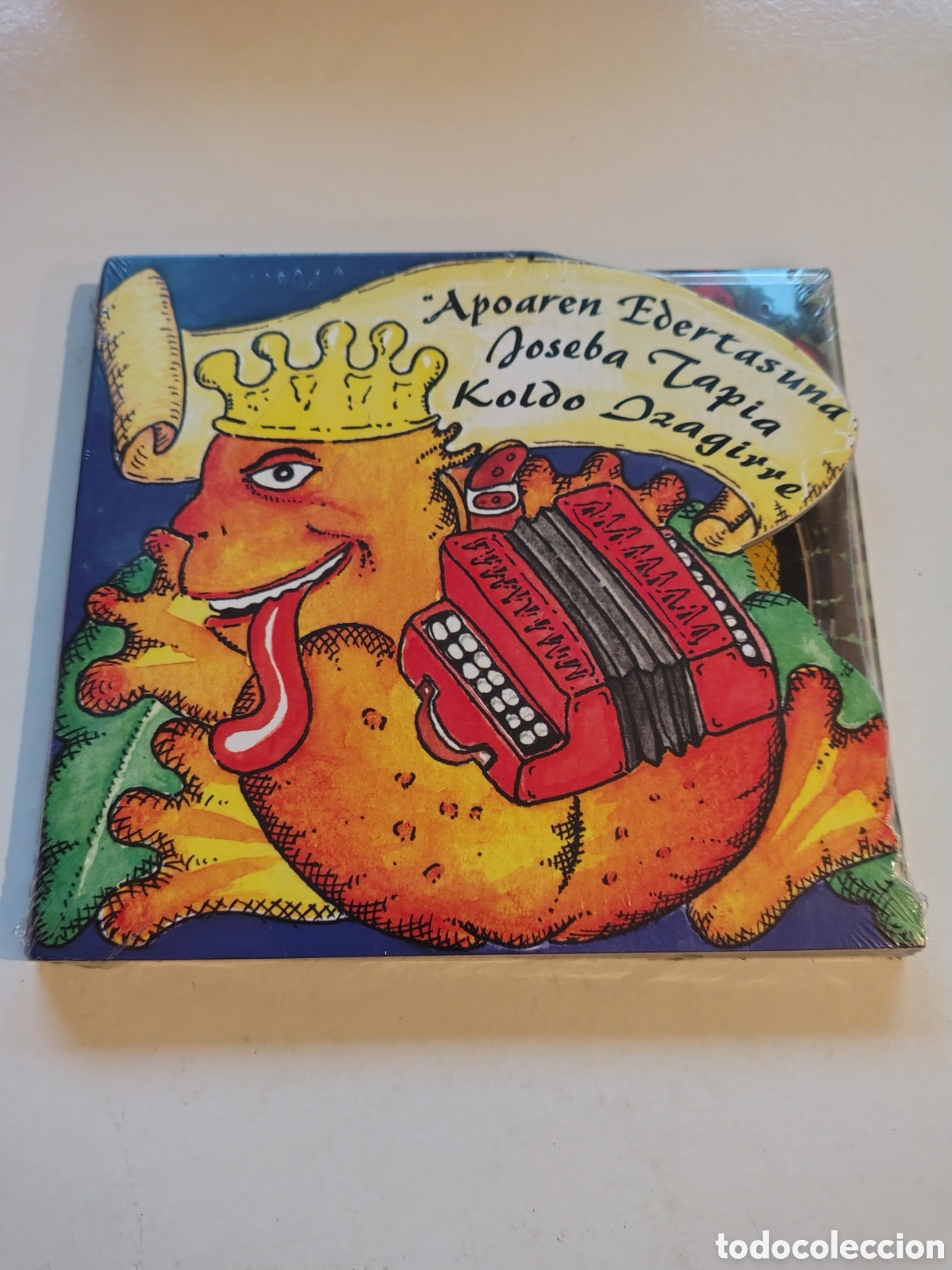 CDs de m&uacute;sica: JOSEBA TAPIA KOLDO IZAGIRRE Apoaren Edertasuna ( 1998 GAZTELUPEKO HOTSAK ) NUEVO PRECINTADO