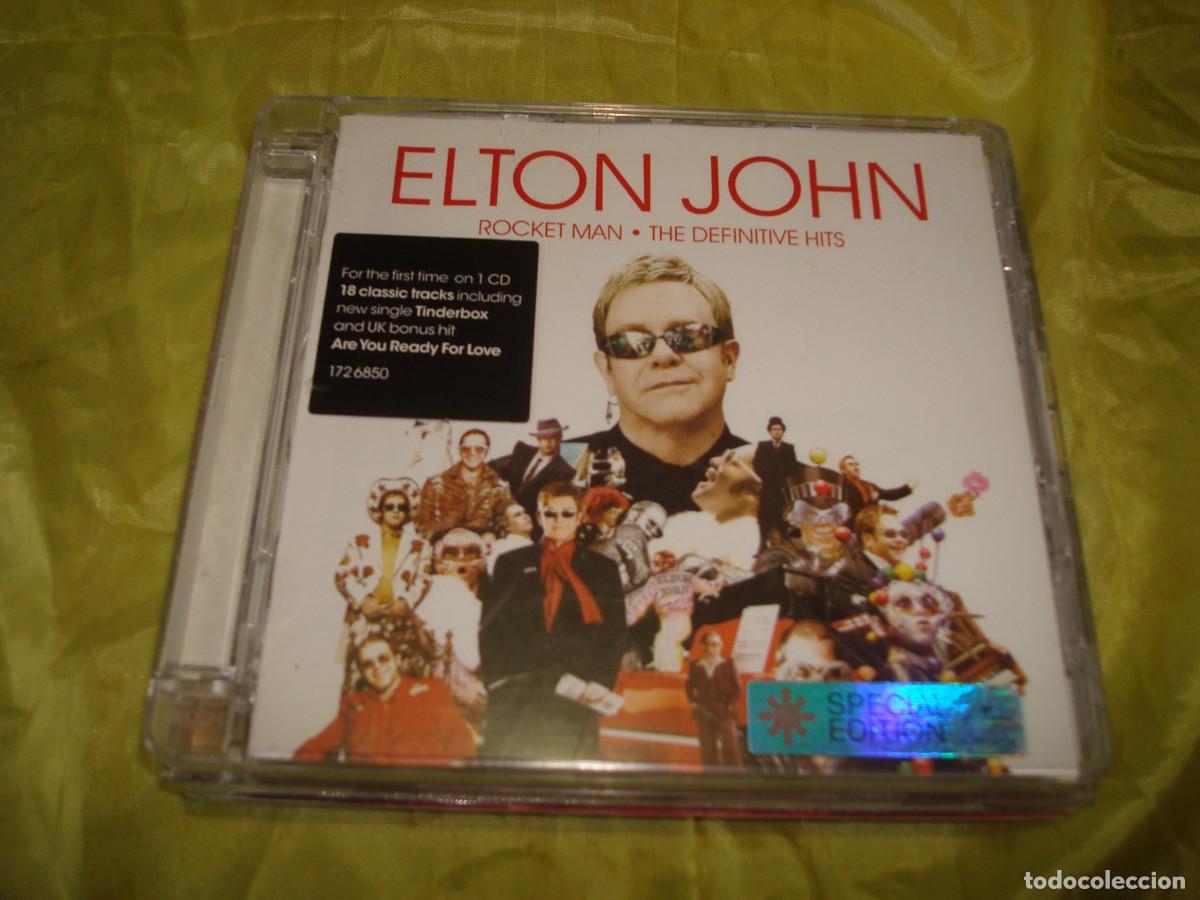 CD de M&uacute;sica: ELTON JOHN. ROCKET MAN. THE DEFINITIVE HITS. SPECIAL EDITION. JEWEL CASE. CD